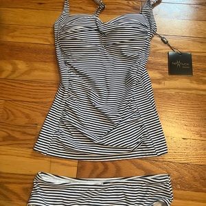Striped Women’s Two Piece Tankini Niptuck